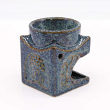 Square Buddha Burner - Dusty Blue