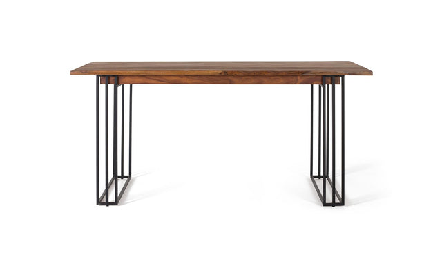 Giner and Colomer - Rectangular Rosewood Dining Table With Metal Legs (200 cm)