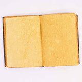 Heafty Red Tan Book - Zinc Rose Decor - 200 Deckle Edges Pages - 26x18cm