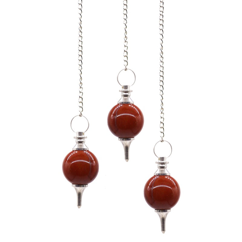 Sphere Pendulums - Red Jasper