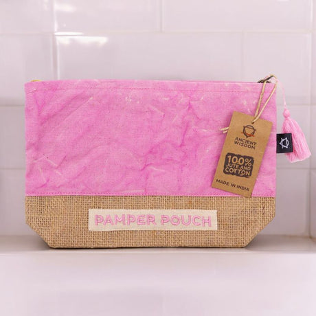 Pamper Pouch - Pink & Purple - Stonewash