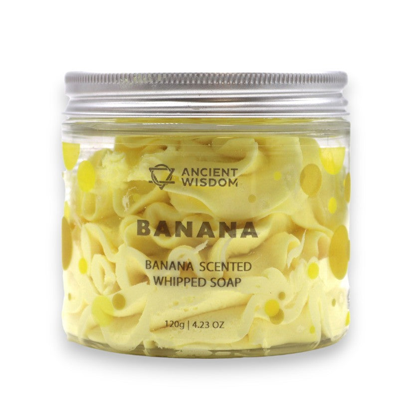 Banana Whipped Soap 120g