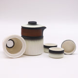 Travel Ceramic Teapot Set - Three Friends - Travel Pack