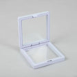 Lrg 3D Floating Frame Display 11x11cm - White