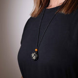 Gemstone Necklace Cord - Black