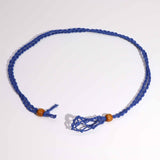 Gemstone Necklace Cord - Navy