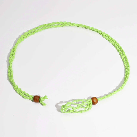 Gemstone Necklace Cord - Green