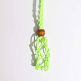 Gemstone Necklace Cord - Green