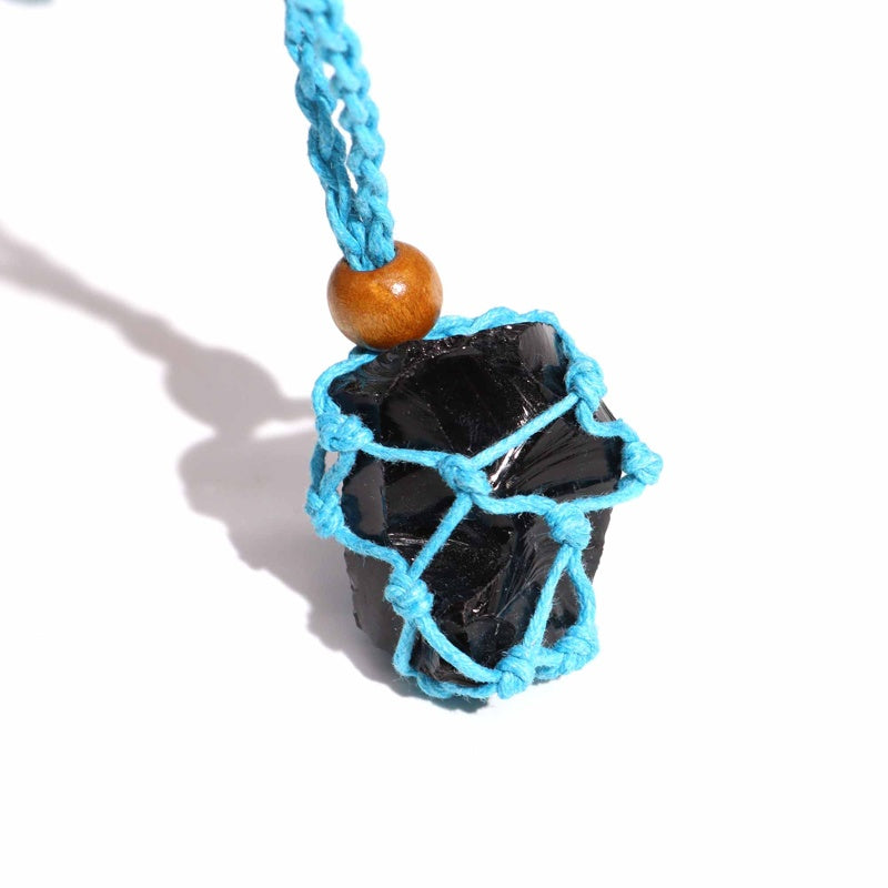 Gemstone Necklace Cord - Blue