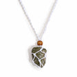 Gemstone Necklace Cord - White