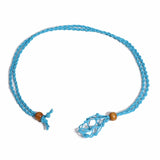 Gemstone Necklace Cord - Blue