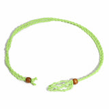 Gemstone Necklace Cord - Green