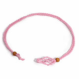 Gemstone Necklace Cord - Pink