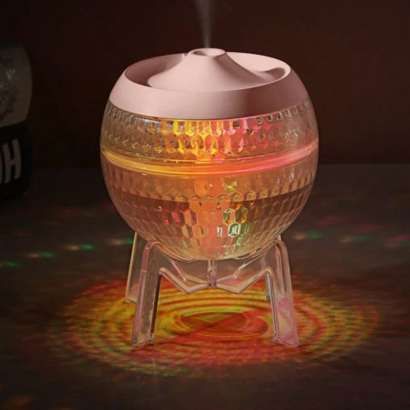 Clear Humidifer Mondo Planet - USB - Colour Change (down light)