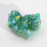 Med Enhanced Quartz - Aura Green Flame Quartz