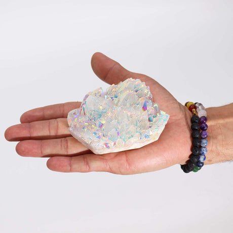 Lrg Enhanced Quartz - Aura Angel Quartz