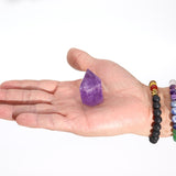 Small Rich Colour Amethyst Points (approx 4-5.5cm)