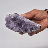 Medium Natural High Grade Amethyst Standing Cluster (approx 350-450gms 7.5-10cm)