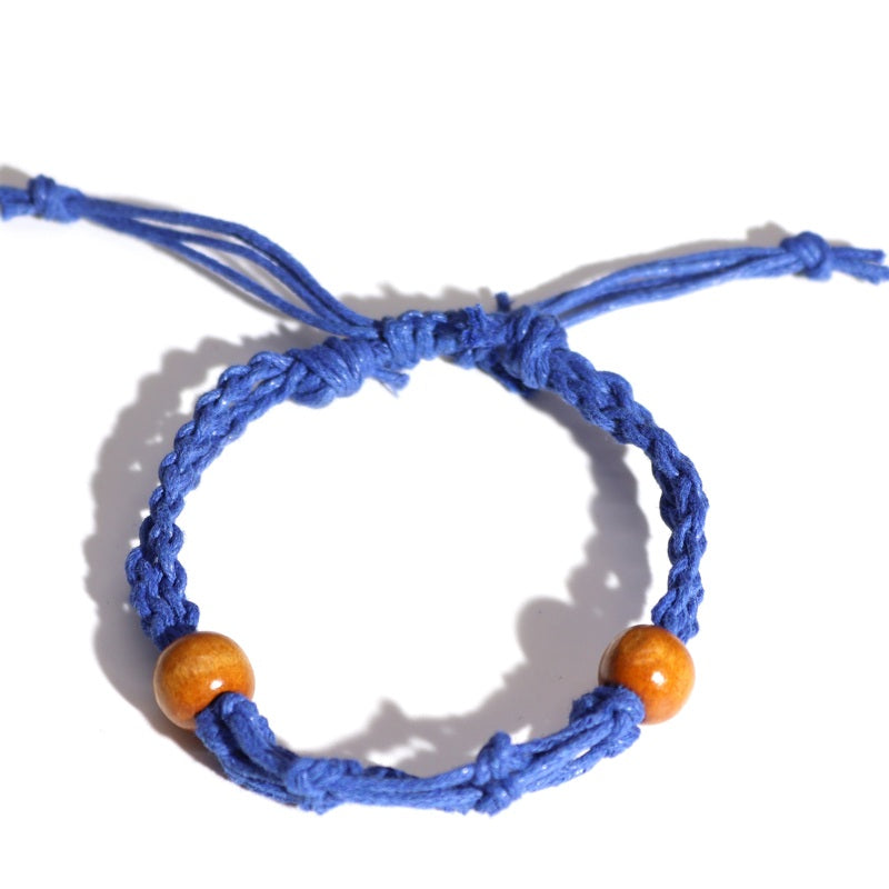 Gemstone Bracelet Cord - Navy