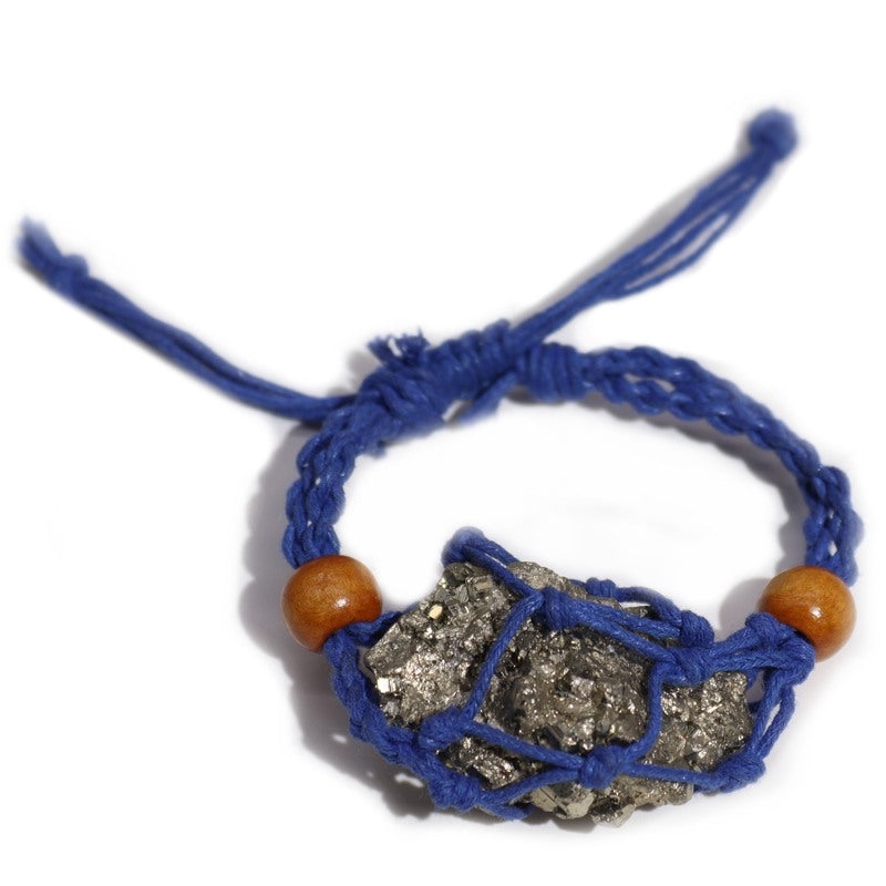 Gemstone Bracelet Cord - Navy