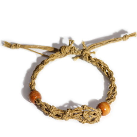 Gemstone Bracelet Cord - Sand