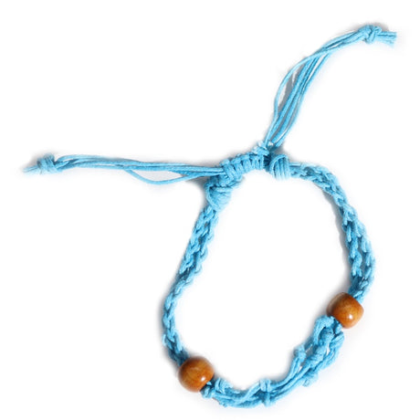 Gemstone Bracelet Cord - Blue