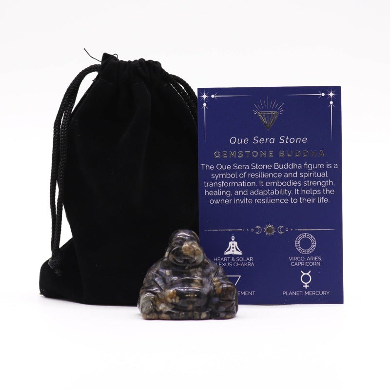 Gemstone Small Buddha - Que Sera Stone