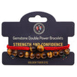 Gemstone Double Power Bracelets- Tiger Eye