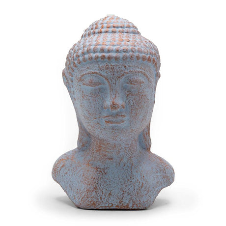 Tranquility Buddha Head  - Blue Copper