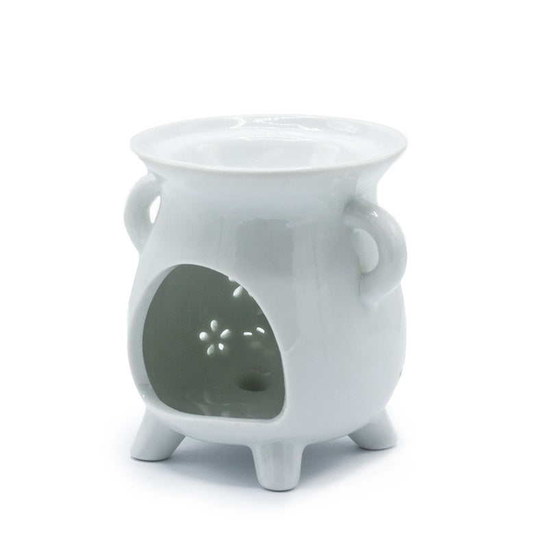 Caildren Oil Burner - Owl - White