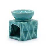 Oil Burner Geometric - Blue