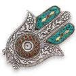 Green Small Hamsa Incense Holder