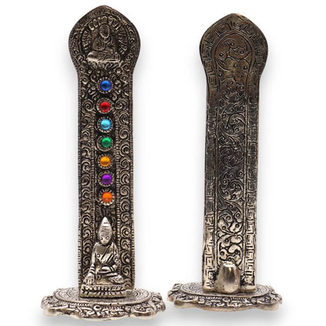 7 Chakra Tower Buddha Incense Holder