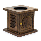 Large Mango Box Burner - Elephant