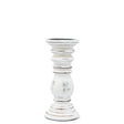 Classic Candle Stand - Whitewash - Small