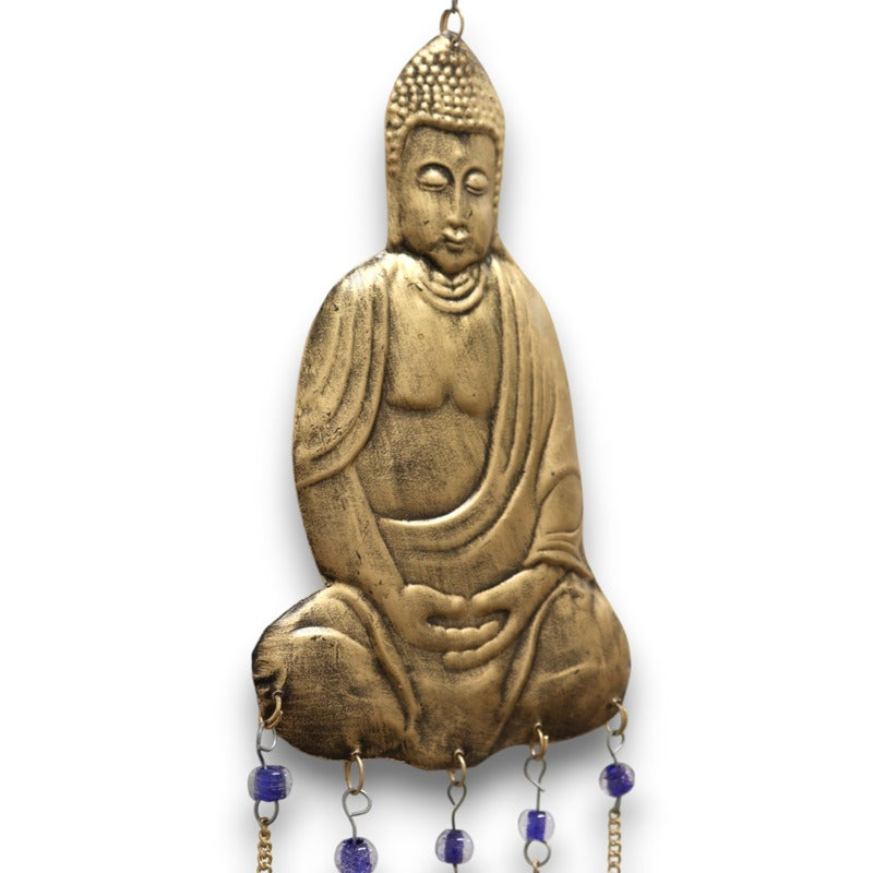 Indian Chimes - Lrg Buddha 5 Bell Chimes