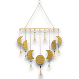 Indian Chimes - Brass Moon Phases Chimes