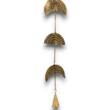 Indian Chimes - Brass Moon Phases Drop with Bell