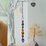 Hanging Chakra Stone  Pendant - Hansa