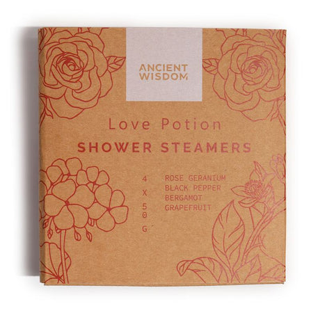 Zen Shower Steamers - Therapy Wellness Gift Set - Love Potion