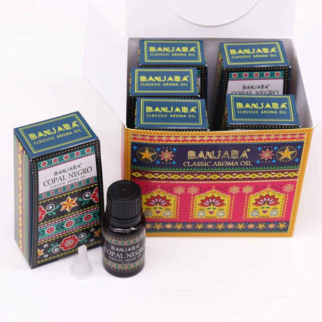 Banjara Indian Fragrance Oil 10ml - Copal Negro