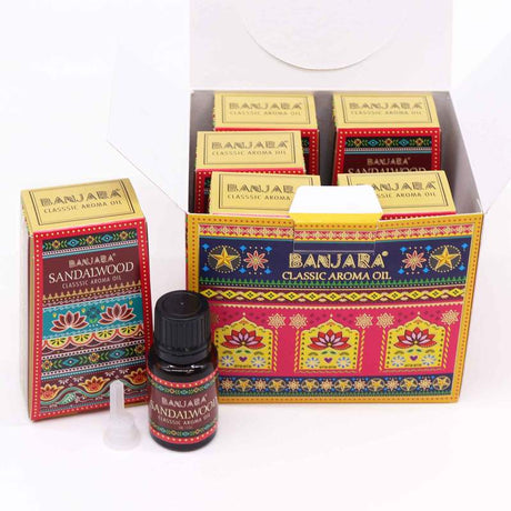 Banjara Indian Fragrance Oil 10ml - Sandalwood