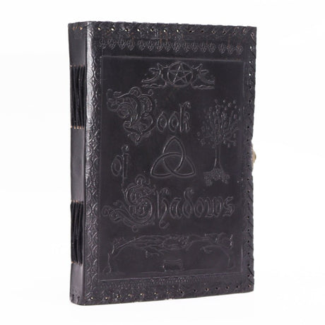 Large Book of Shadows - Black - 200 pages decle-edged - 25x18x3cm