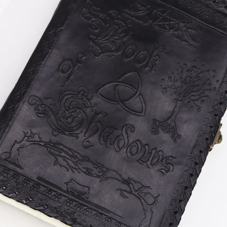 Large Book of Shadows - Black - 200 pages decle-edged - 25x18x3cm