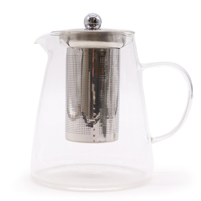 Glass Infuser Teapot - Flask Shape - 950ml