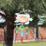 Aqua Turtle Carving and Copis Drop