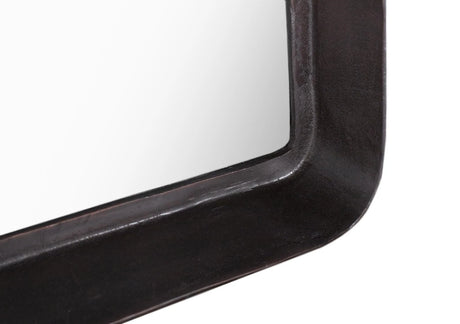 Giner and Colomer - Full-Length Mirror With Antique Bronze Concave Frame
