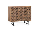 Giner and Colomer - Mango Wood & Metal 2-Door Sideboard