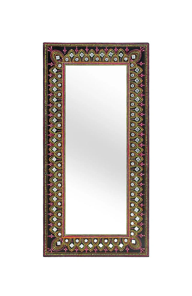 Giner and Colomer - MDF Decorative Mirror, Horizontal/Vertical, Hand-Painted