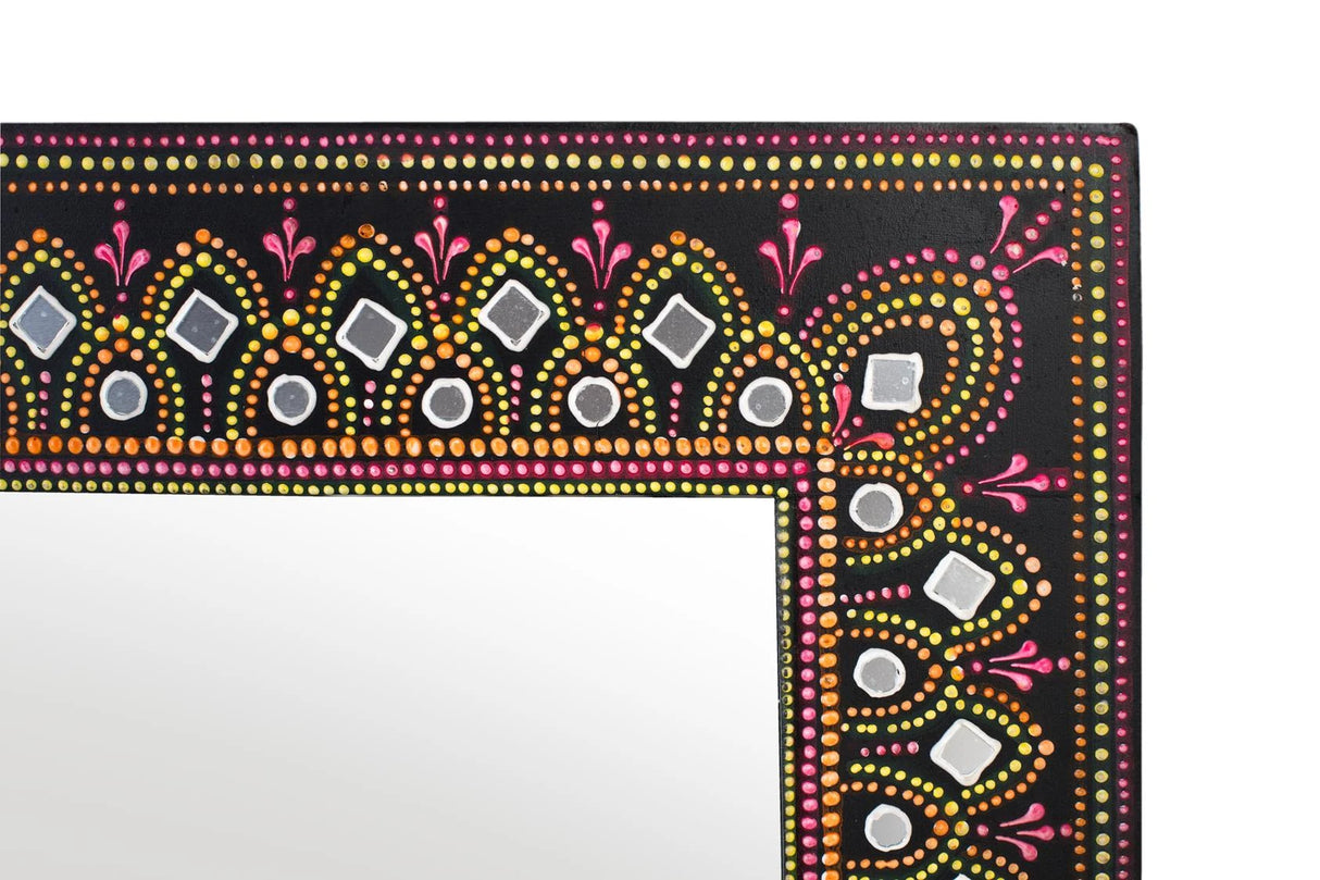 Giner and Colomer - MDF Decorative Mirror, Horizontal/Vertical, Hand-Painted